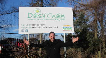 Jason outside Daisy Chain